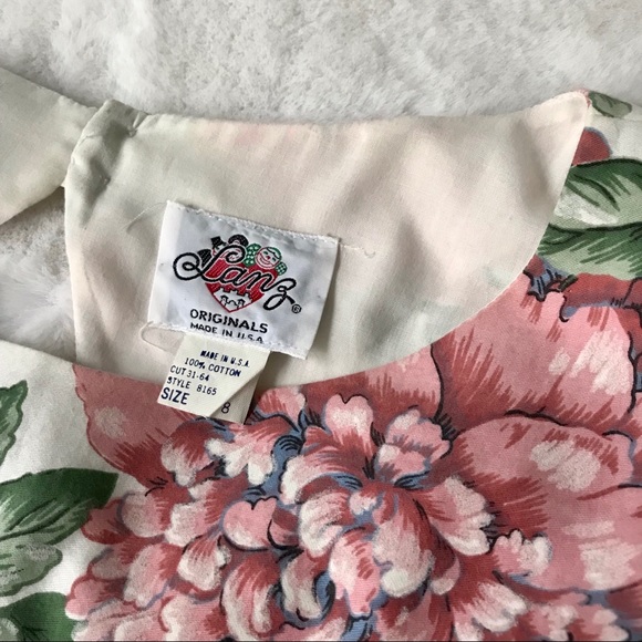 Vintage Cottagecore Floral Open Back Midi Dress 🌿 - Picture 14 of 17